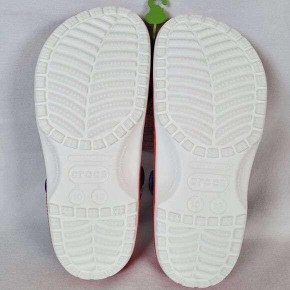 Crocs Mens Classic Clogs Slip On Closed Toe Size 10 Red LA Clippers Athleisure - Picture 6 of 6